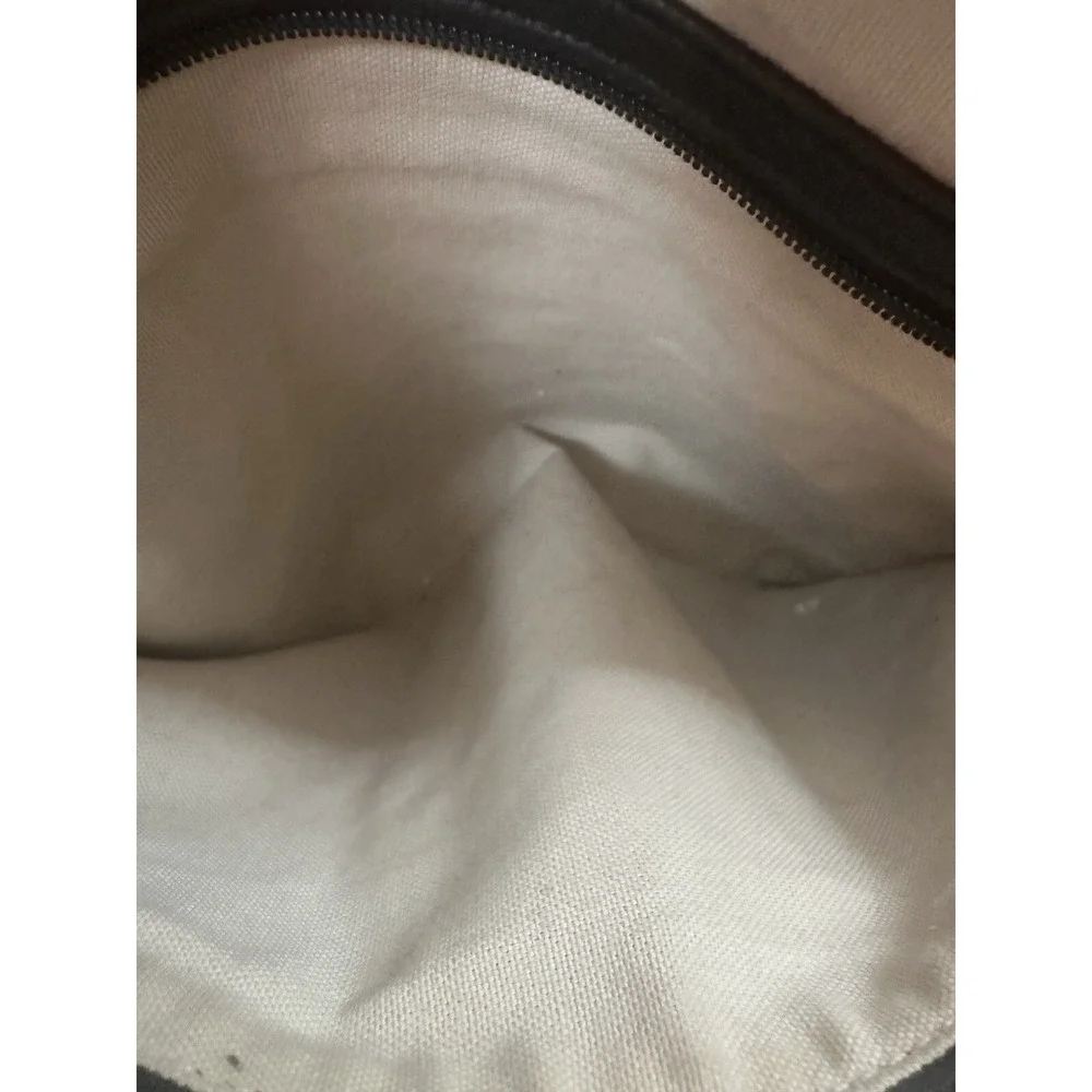 COLE HAAN BLACK LEATHER HOBO HANDBAG SHOULDER BAG Purse So Soft!